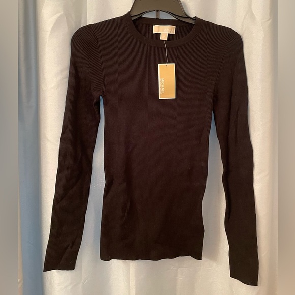 Michael Kors black sweater NWT XS - Picture 1 of 3